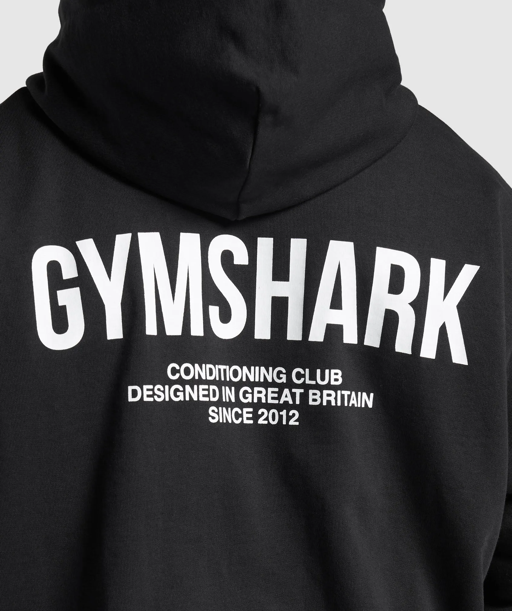 Gymshark Conditioning Club Hoodie - Black sold by Gymshark product image thumbnail 4