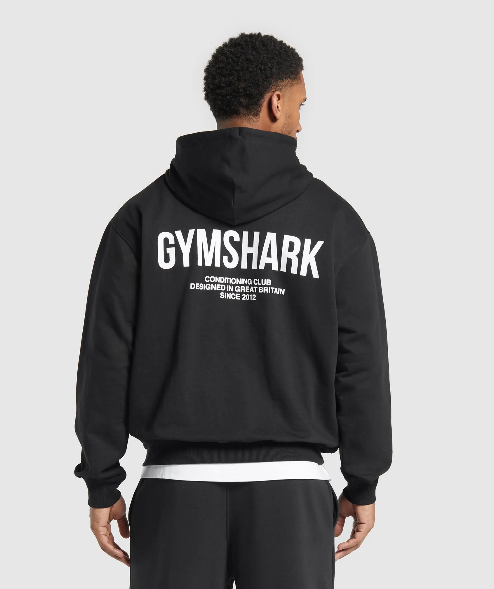 Gymshark Conditioning Club Hoodie - Black sold by Gymshark
