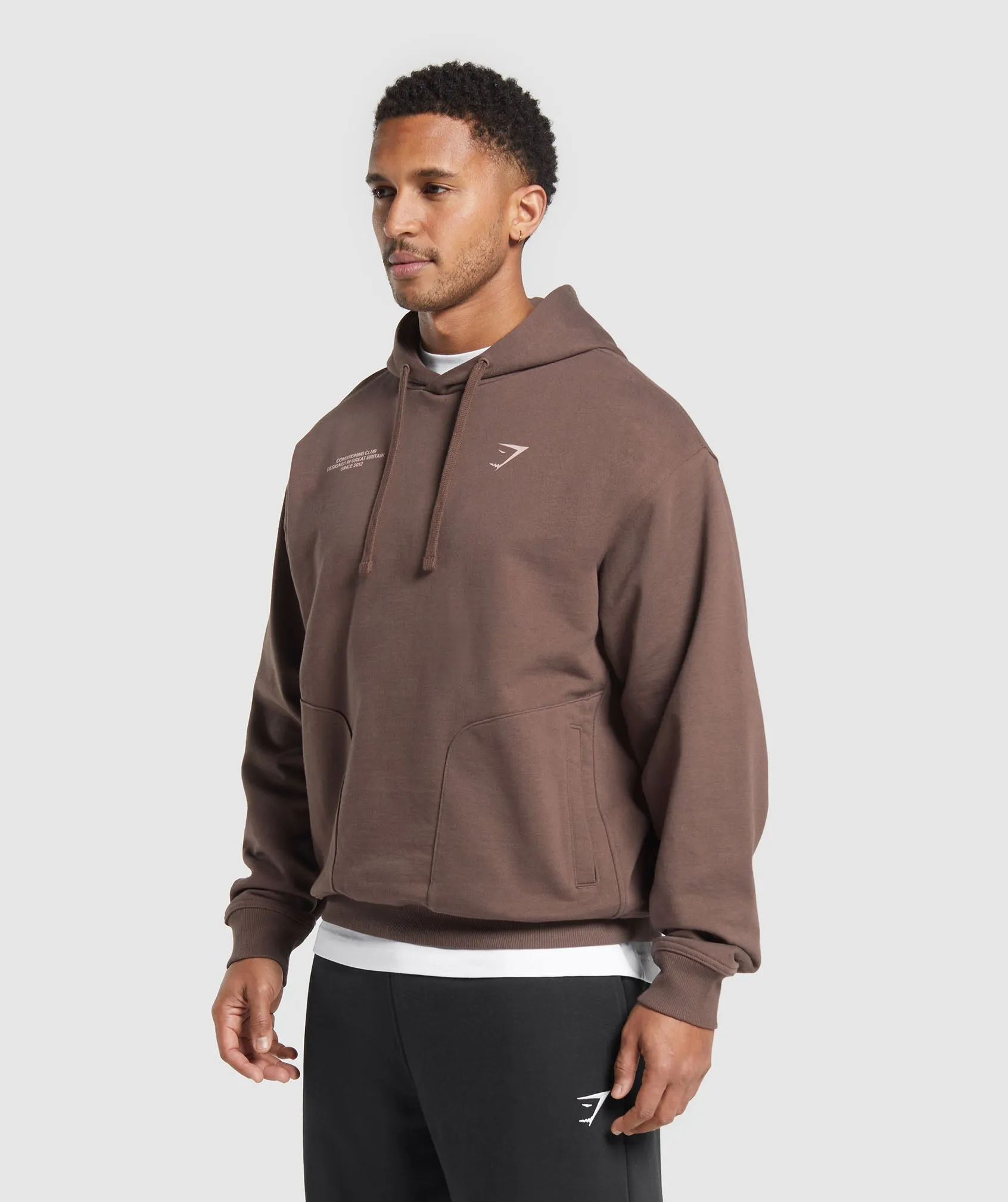 Gymshark Conditioning Club Hoodie - Walnut Brown sold by Gymshark product image thumbnail 5