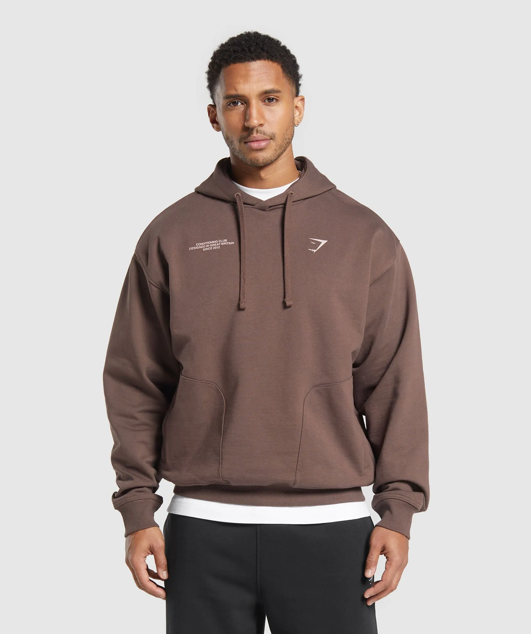 Gymshark Conditioning Club Hoodie - Walnut Brown sold by Gymshark product image thumbnail 2