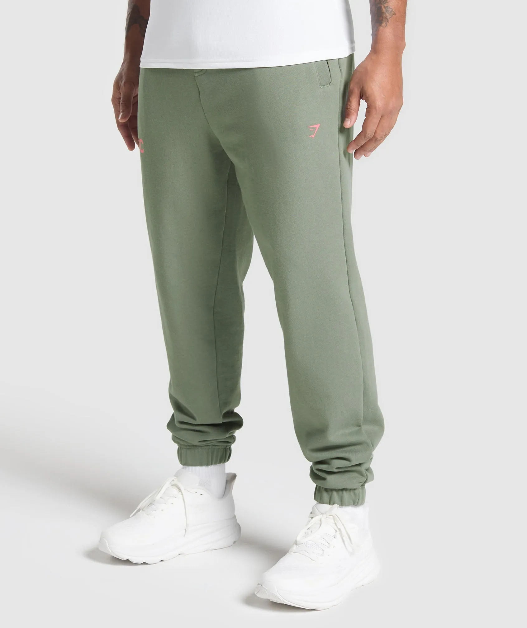 Gymshark Running Graphic Joggers - Unit Green sold by Gymshark product image thumbnail 5