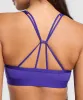 Gymshark Ruched Strappy Sports Bra - Cobalt Purple sold by Gymshark