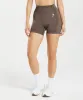 Gymshark Vital Seamless Shorts - Penny Brown Marl sold by Gymshark