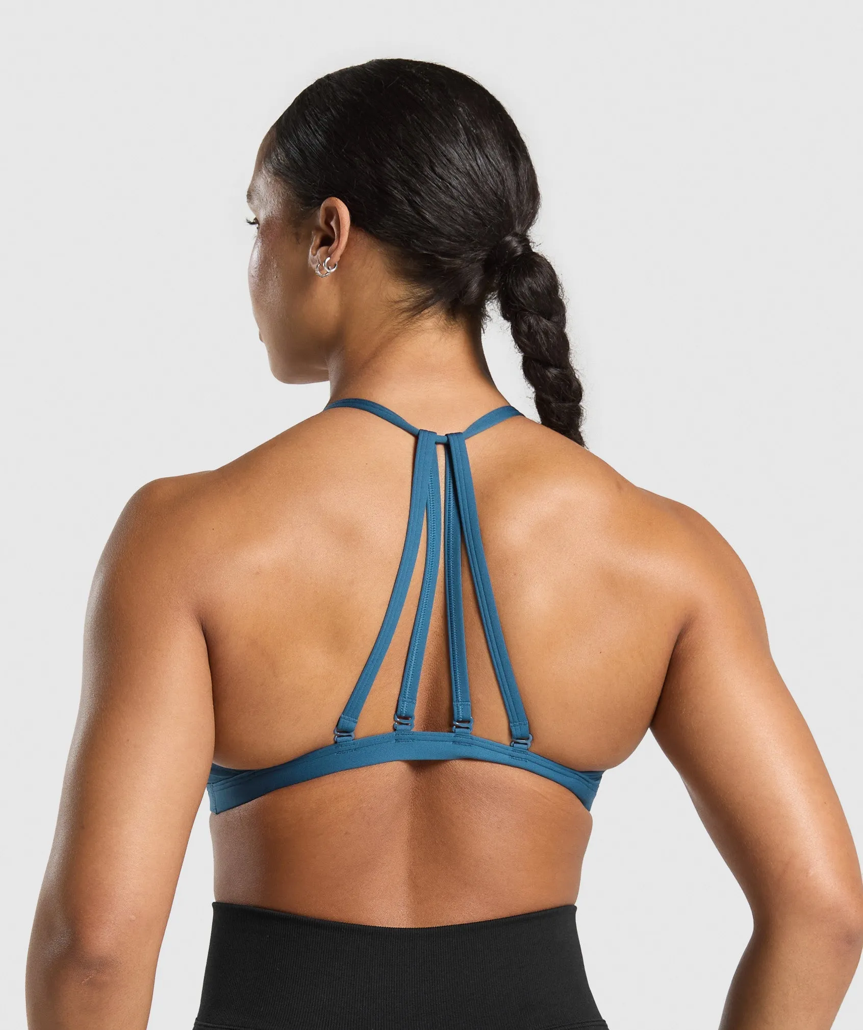 Gymshark Minimal Sports Bra - Success Blue sold by Gymshark product image thumbnail 2