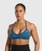 Gymshark Minimal Sports Bra - Success Blue sold by Gymshark
