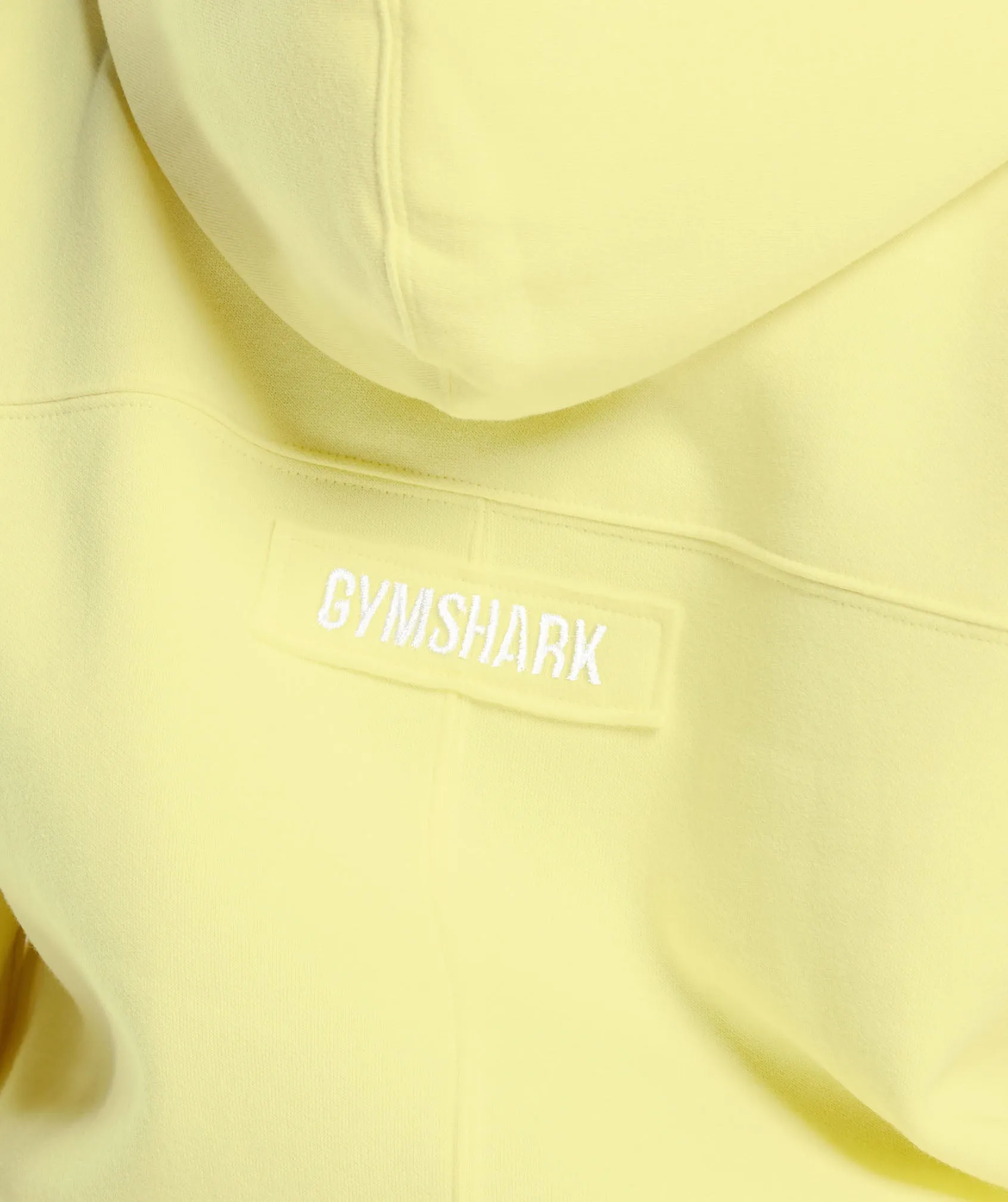 Gymshark Fleece Zip Hoodie - Refresh Yellow sold by Gymshark product image thumbnail 5