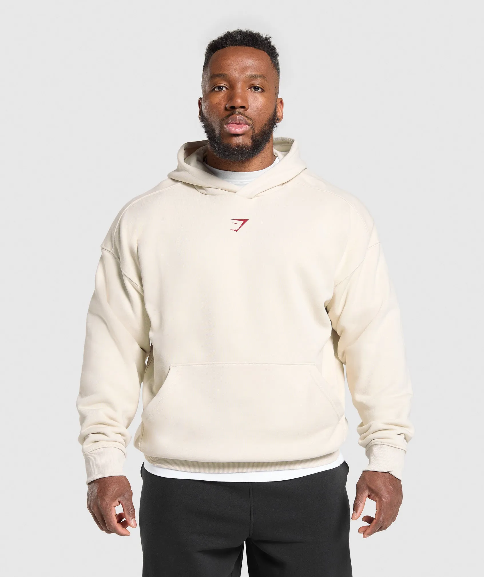Gymshark Lifting Club Hoodie - Oat White sold by Gymshark product image thumbnail 2