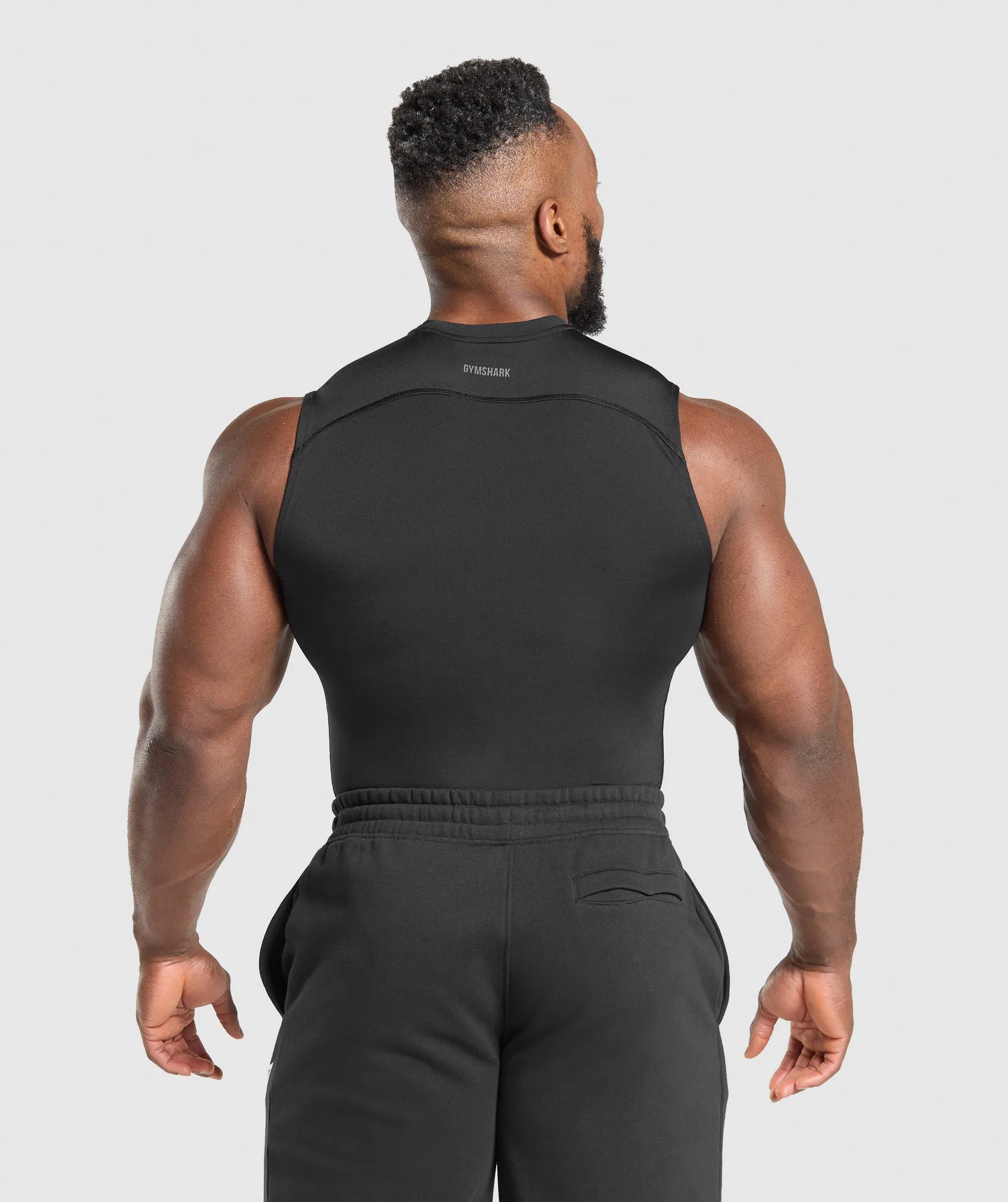 Gymshark Element Tank - Black sold by Gymshark product image thumbnail 2