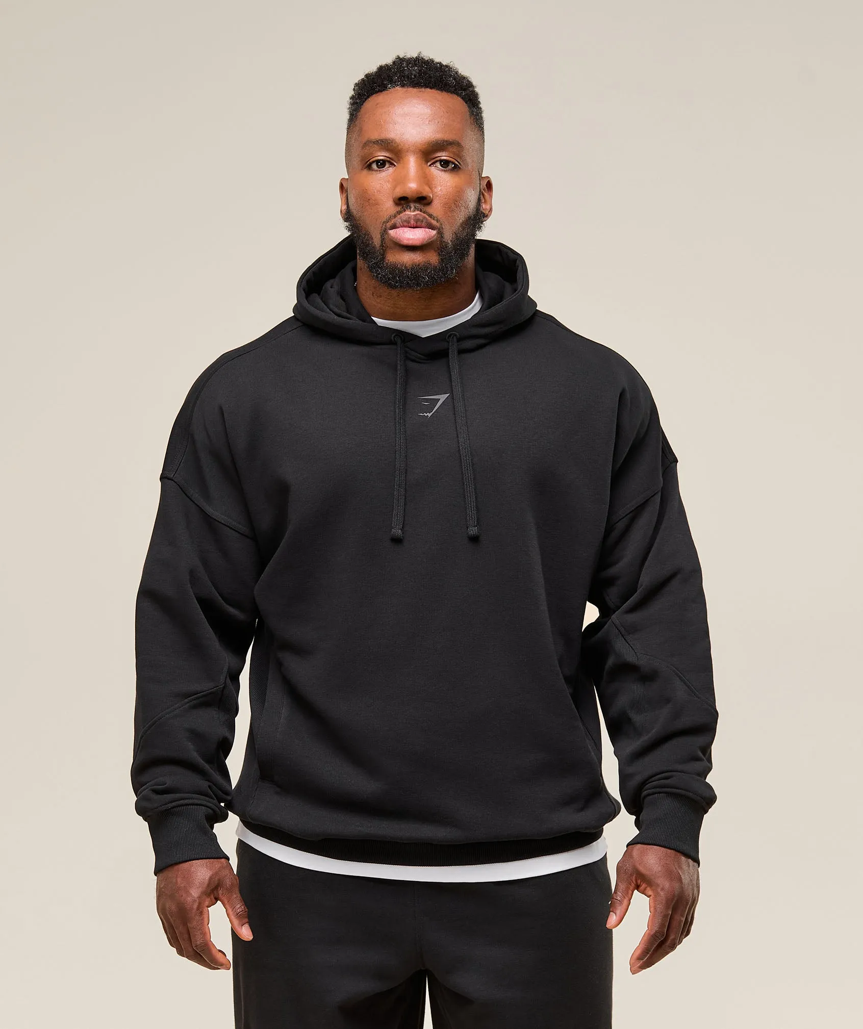Gymshark Power Hoodie - Black sold by Gymshark product image thumbnail 4