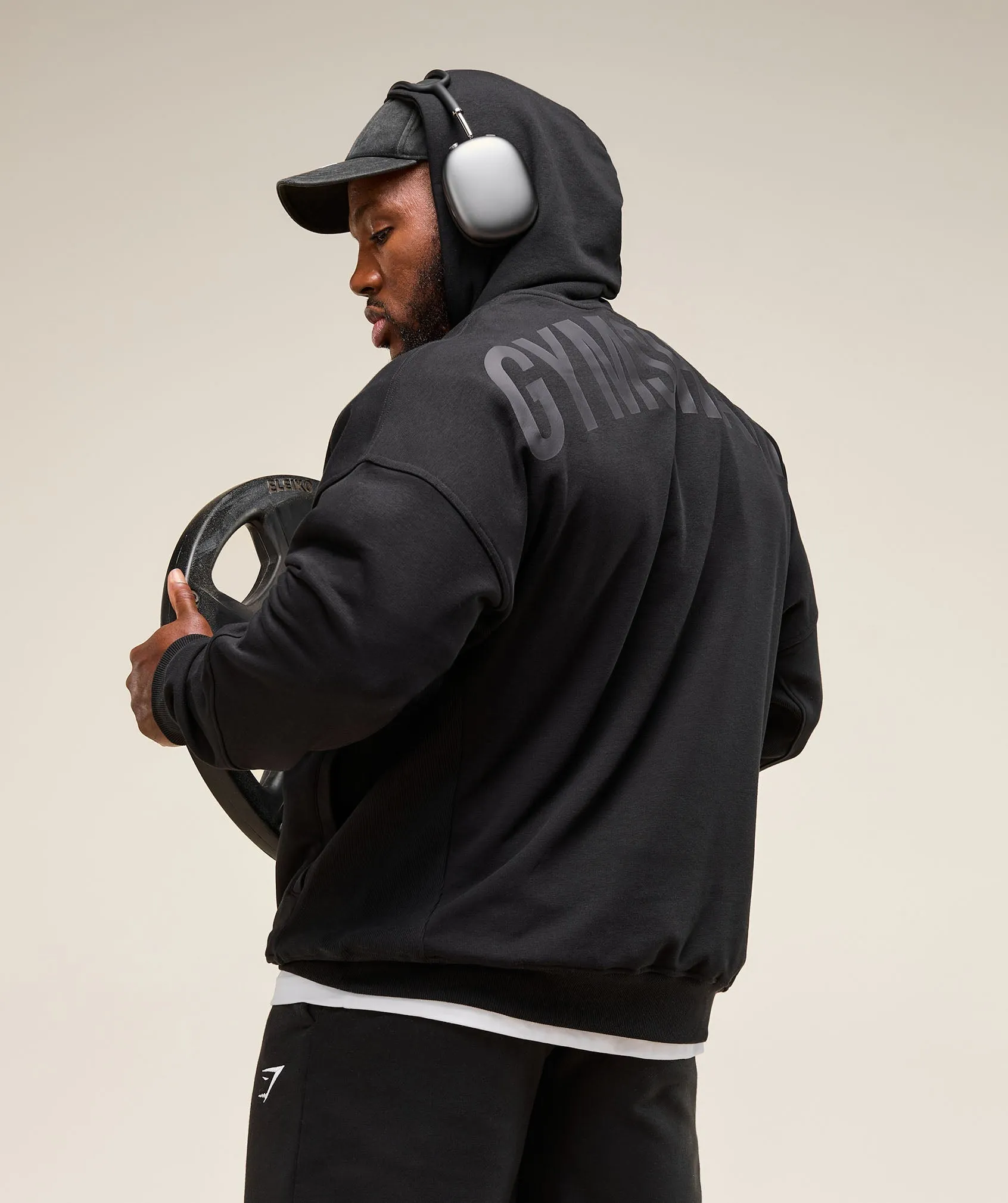 Gymshark Power Hoodie - Black sold by Gymshark