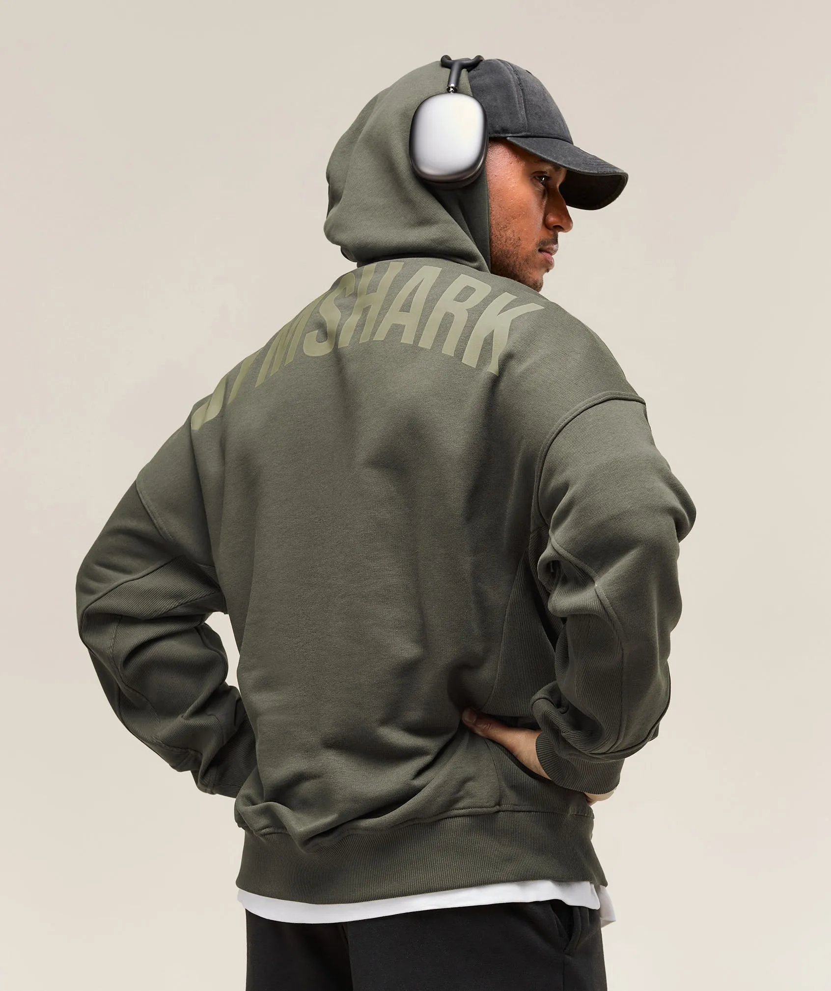 Gymshark Power Hoodie - Strength Green sold by Gymshark product image thumbnail 3