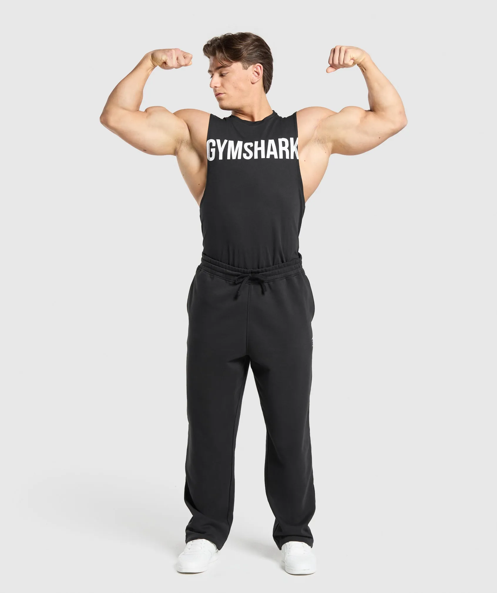 Gymshark Prime Drop Arm Tank - Black sold by Gymshark product image thumbnail 5