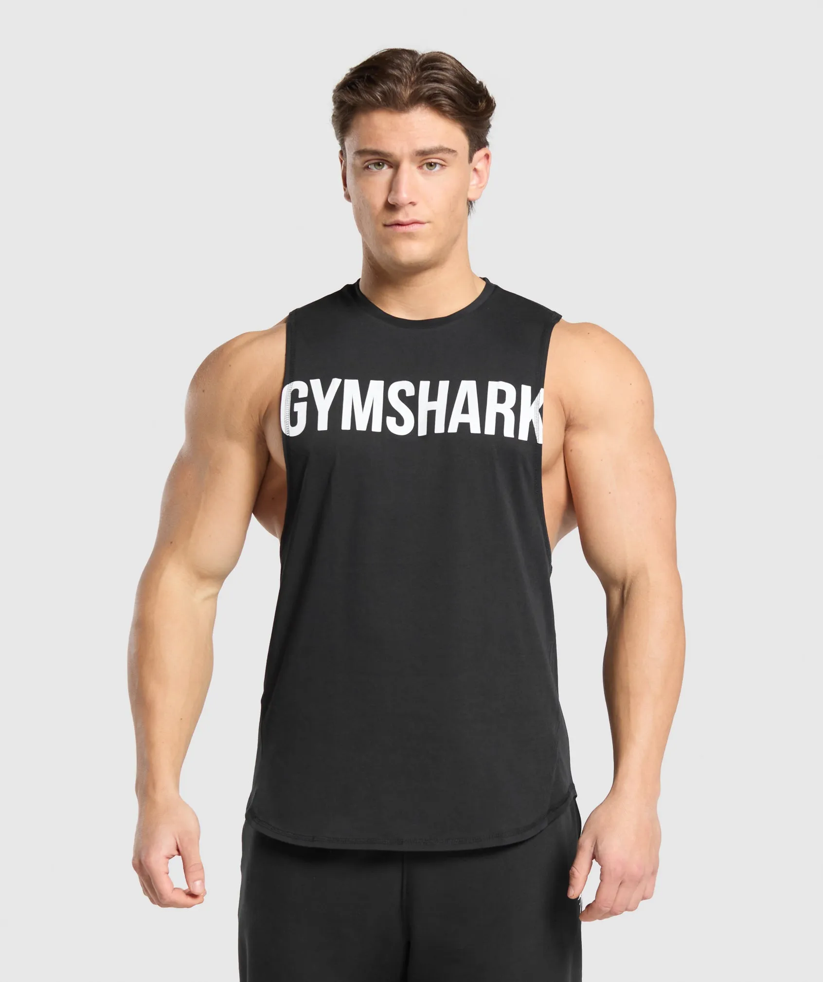 Gymshark Prime Drop Arm Tank - Black sold by Gymshark product image thumbnail 2