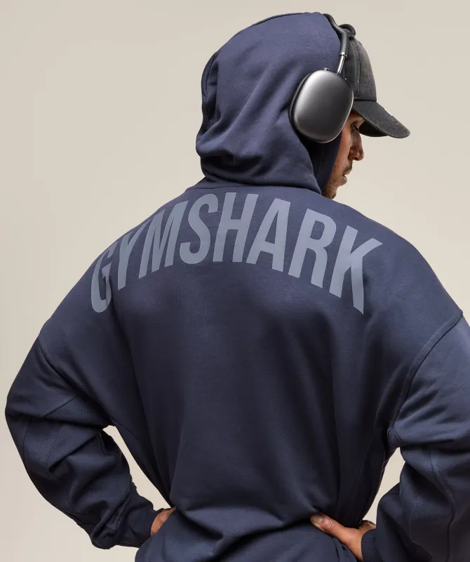 Gymshark Power Hoodie - Heavy Blue sold by Gymshark