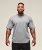 Gymshark Power Short Sleeve Crew - Charcoal Core Marl sold by Gymshark