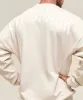 Gymshark Power Crew - Oat White sold by Gymshark