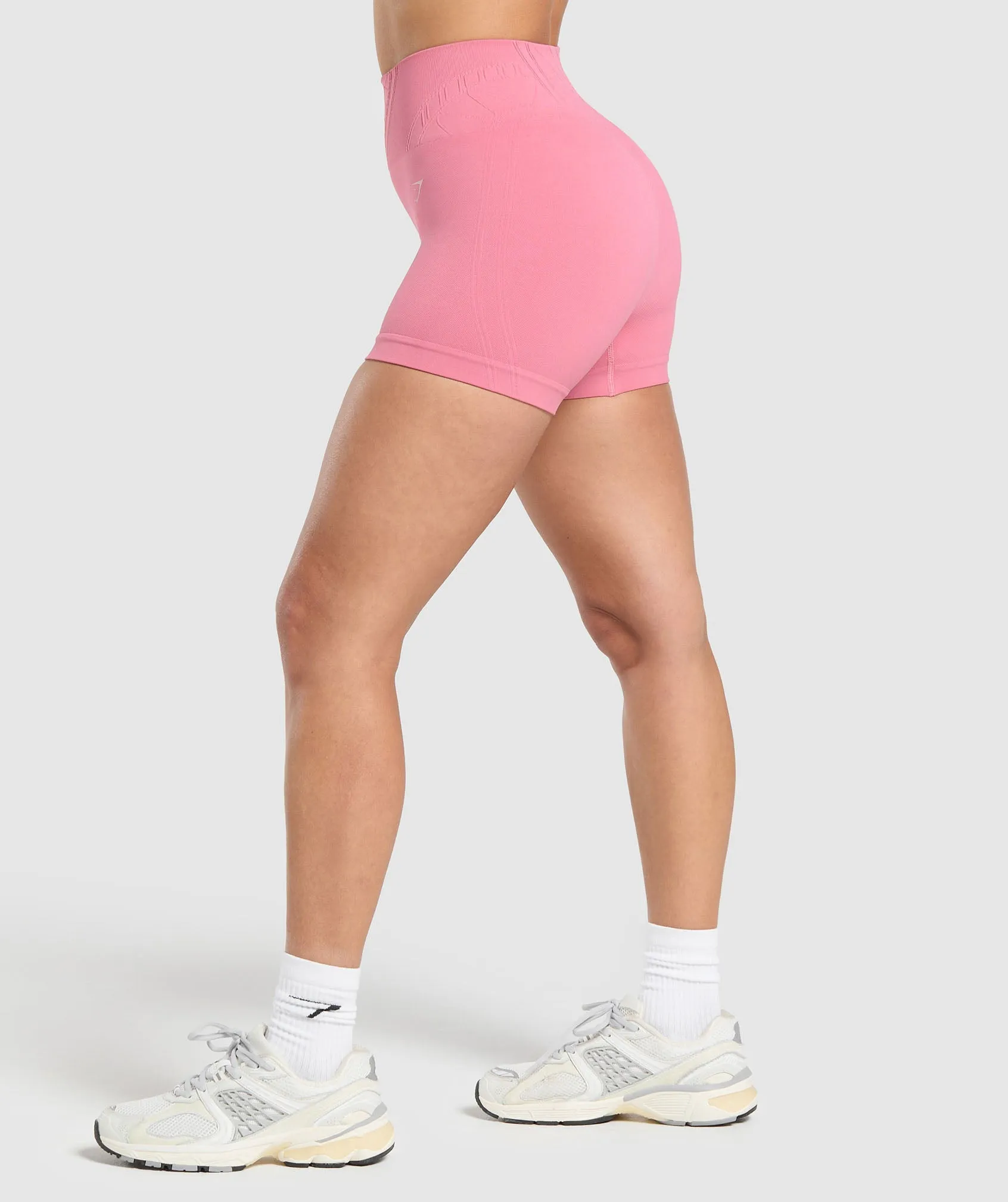 Gymshark Corset Seamless Shorts - Sunset Pink sold by Gymshark product image thumbnail 3