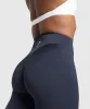Gymshark Reps Power Leggings - Heavy Blue sold by Gymshark