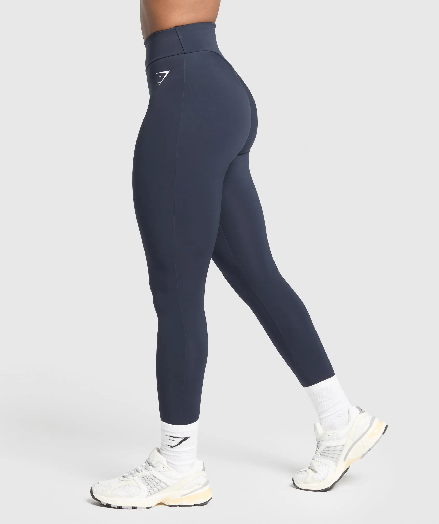 Gymshark Reps Power Leggings - Heavy Blue sold by Gymshark product image thumbnail 3