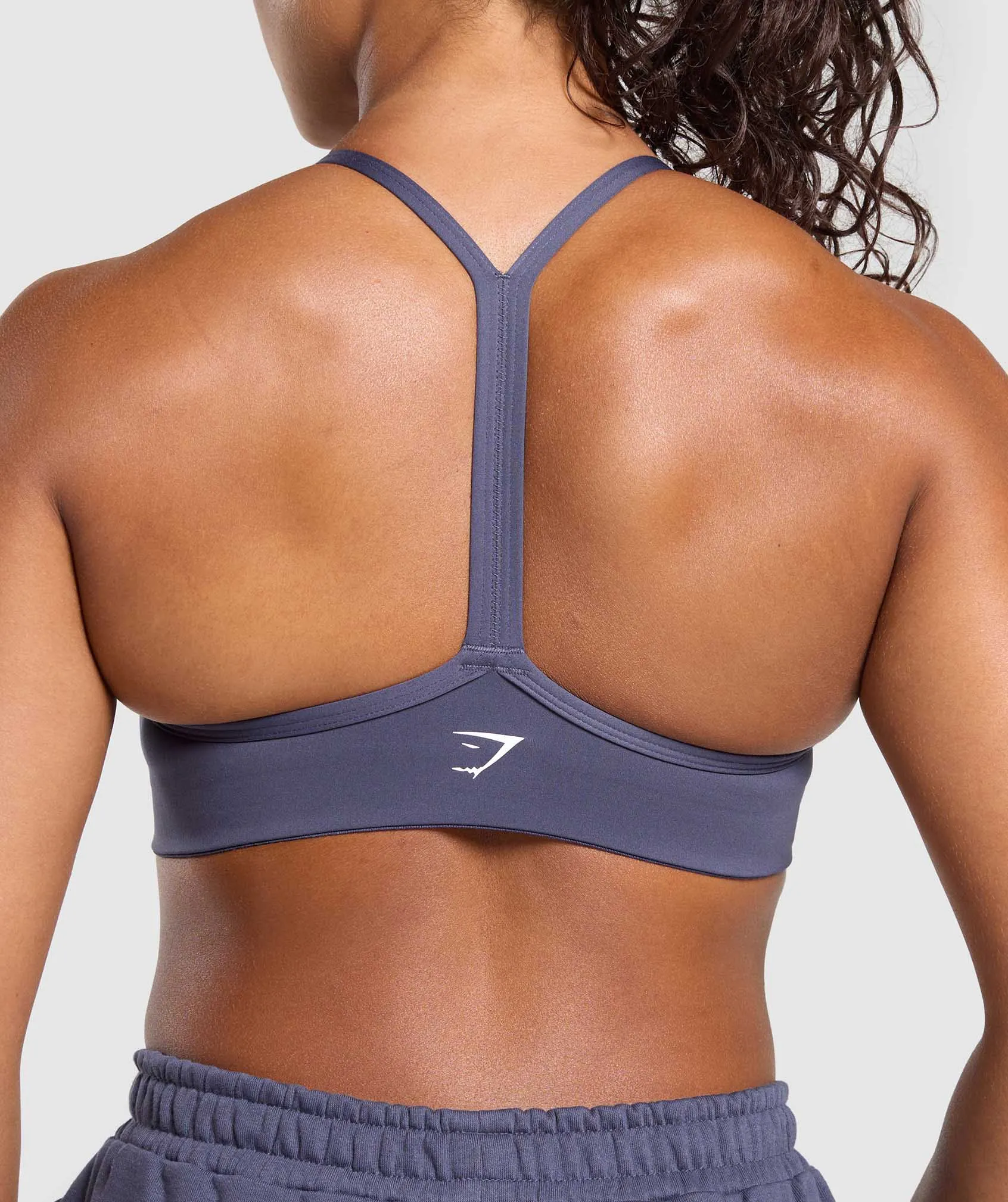 Gymshark Strength Department Graphic Sports Bra - Weighted Purple sold by Gymshark product image thumbnail 5
