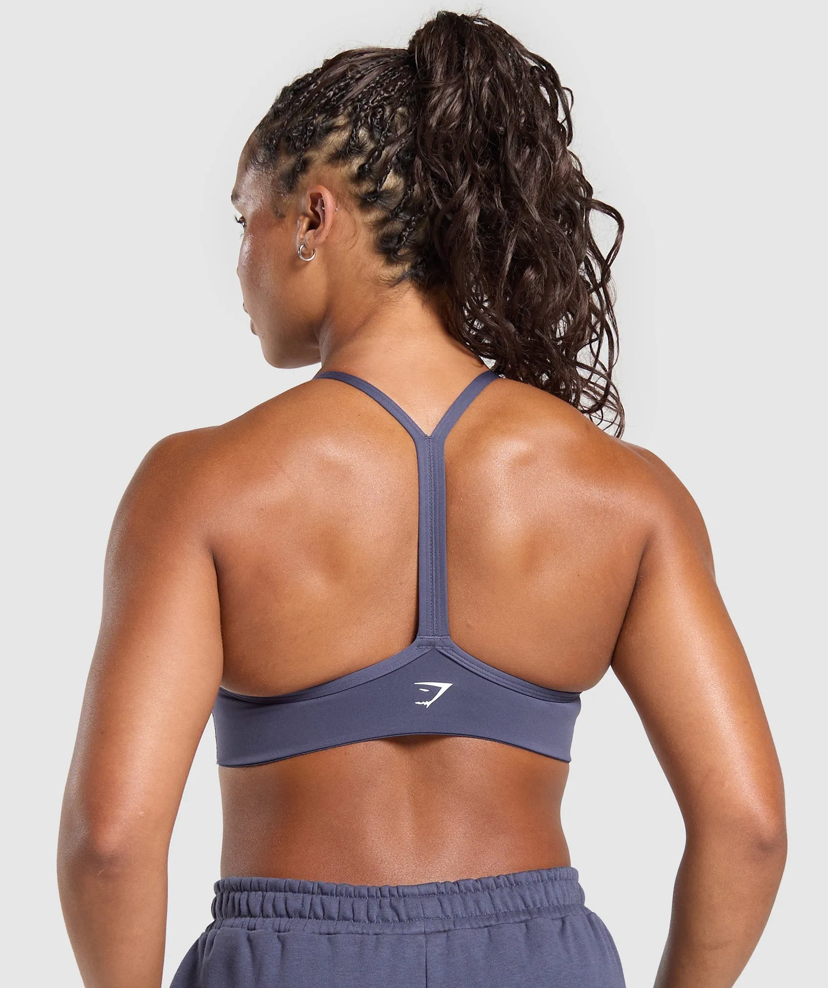 Gymshark Strength Department Graphic Sports Bra - Weighted Purple sold by Gymshark product image thumbnail 2
