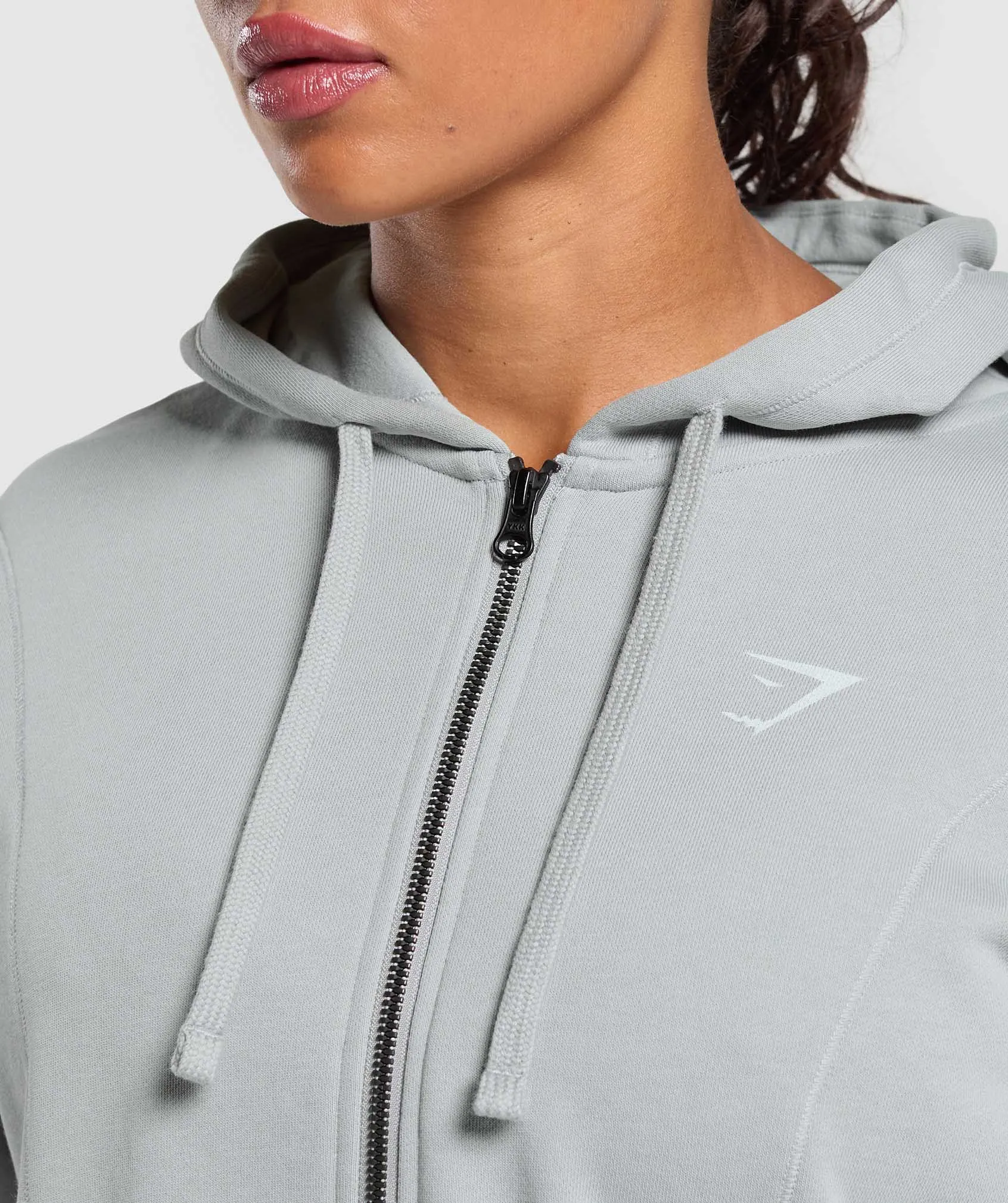 Gymshark Power Hoodie - Silver Grey sold by Gymshark product image thumbnail 5