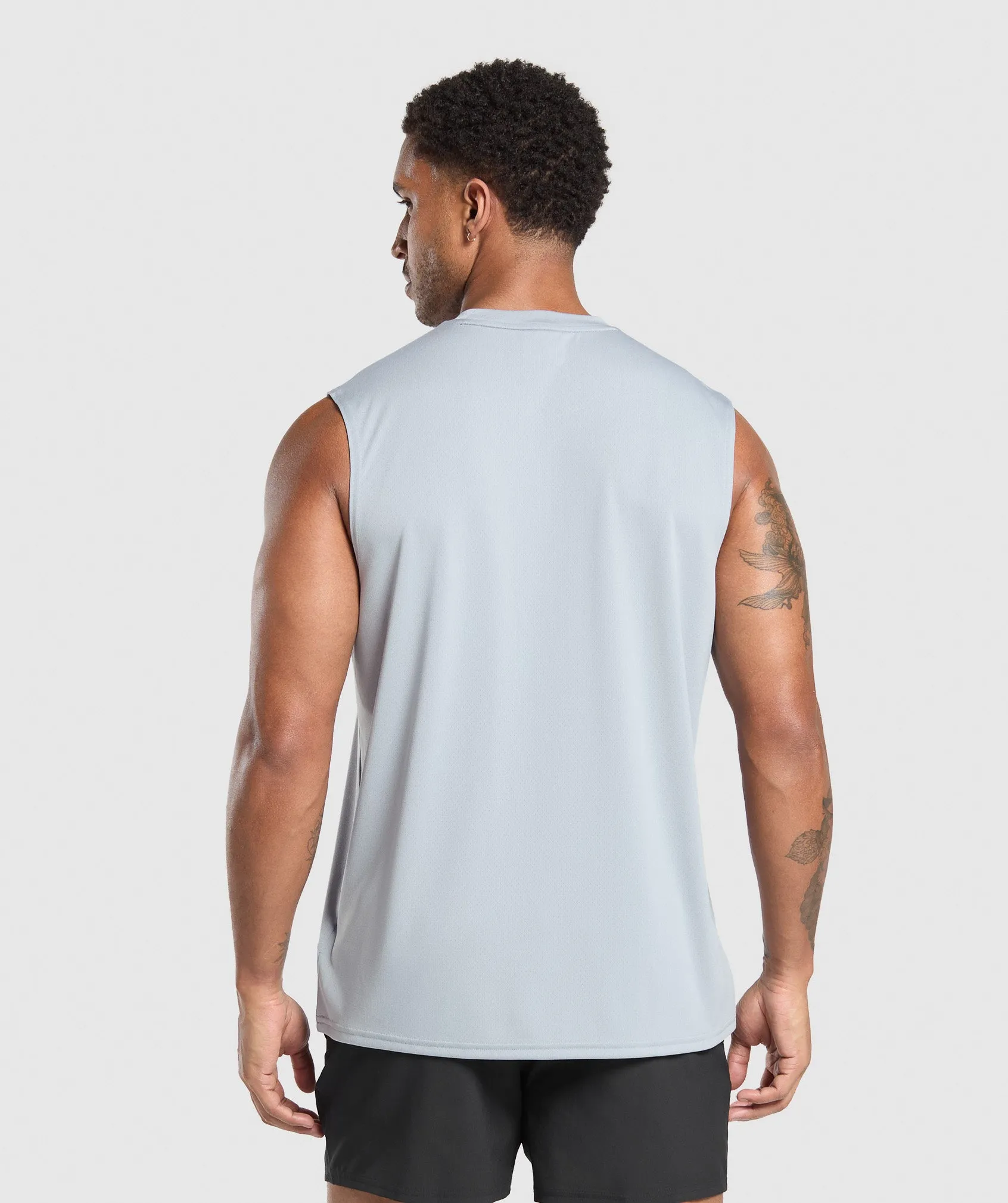 Gymshark Arrival Oversized Tank - Metal Purple sold by Gymshark product image thumbnail 2