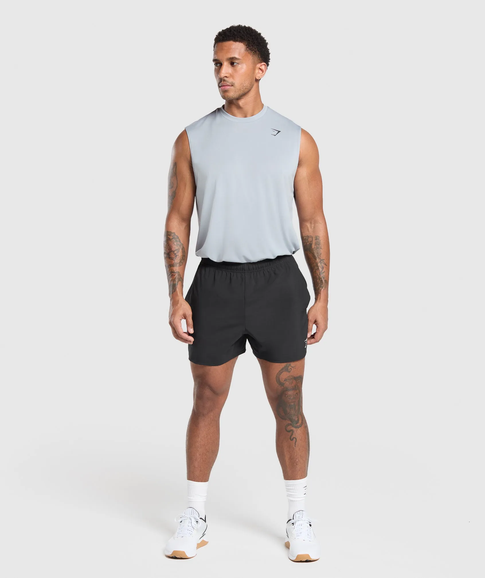 Gymshark Arrival Oversized Tank - Metal Purple sold by Gymshark product image thumbnail 5