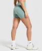 Gymshark Corset Seamless Shorts - Celeste Blue sold by Gymshark