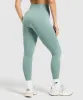 Gymshark Corset Seamless Leggings - Celeste Blue sold by Gymshark