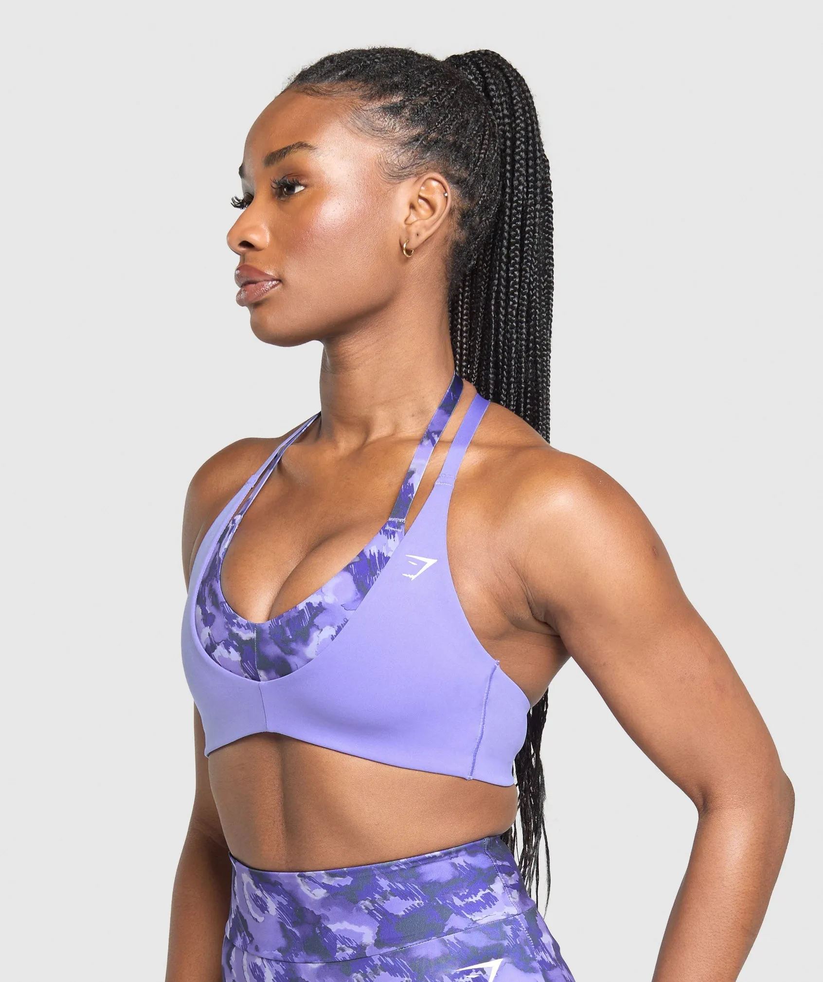 Gymshark Reps T Back Sports Bra - Record Purple/Fresh Lilac sold by Gymshark product image thumbnail 3