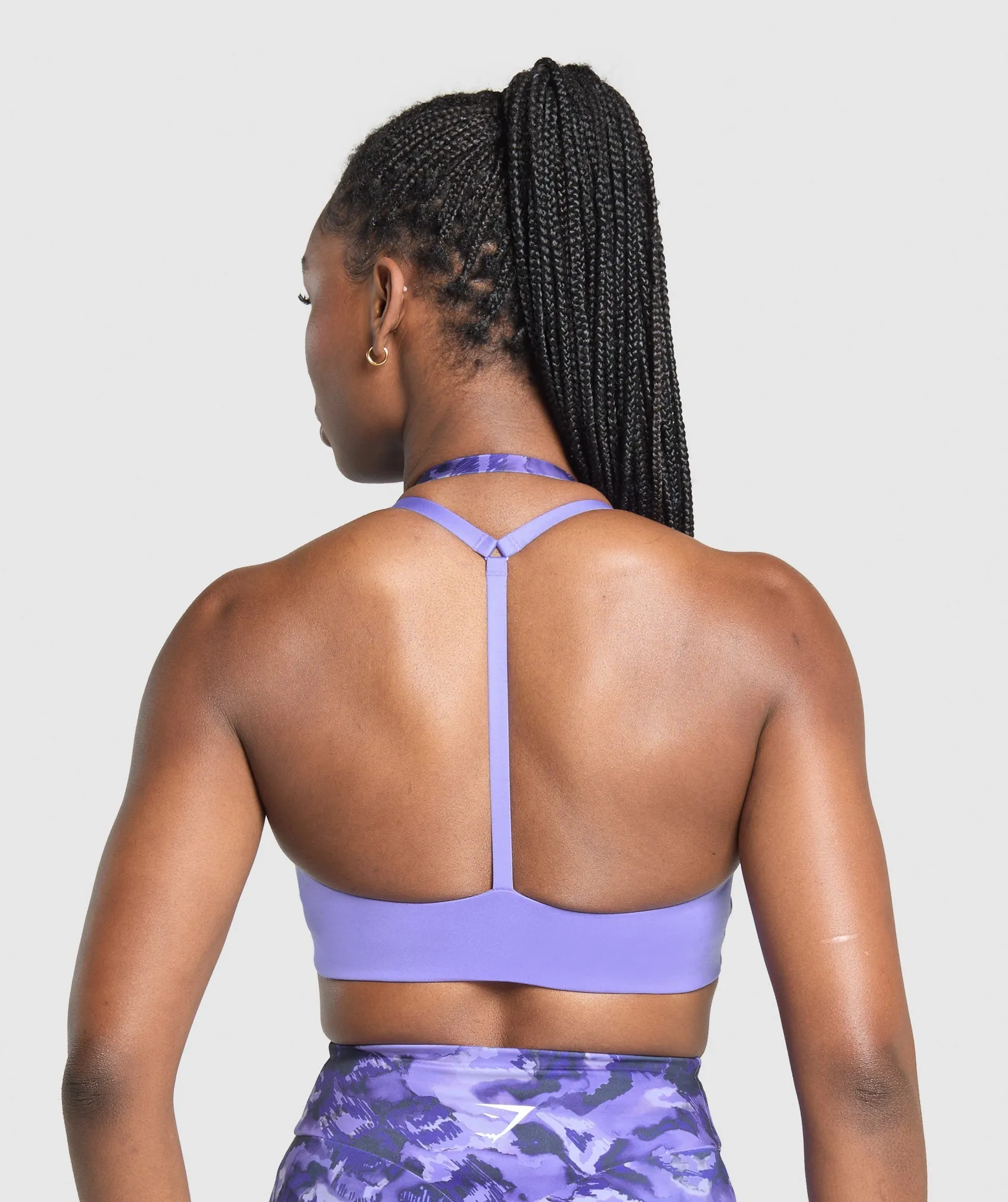 Gymshark Reps T Back Sports Bra - Record Purple/Fresh Lilac sold by Gymshark product image thumbnail 2