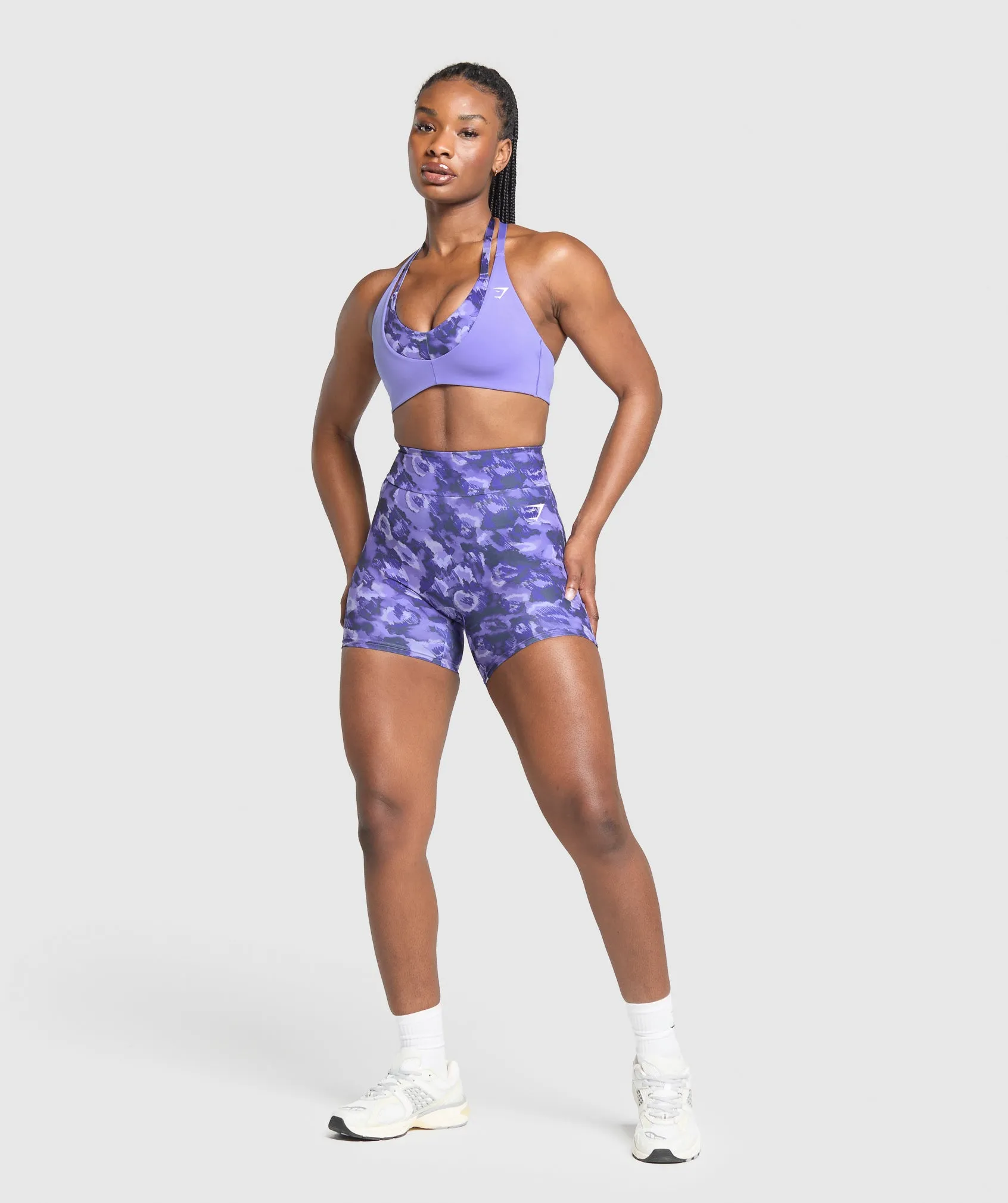 Gymshark Reps T Back Sports Bra - Record Purple/Fresh Lilac sold by Gymshark product image thumbnail 4