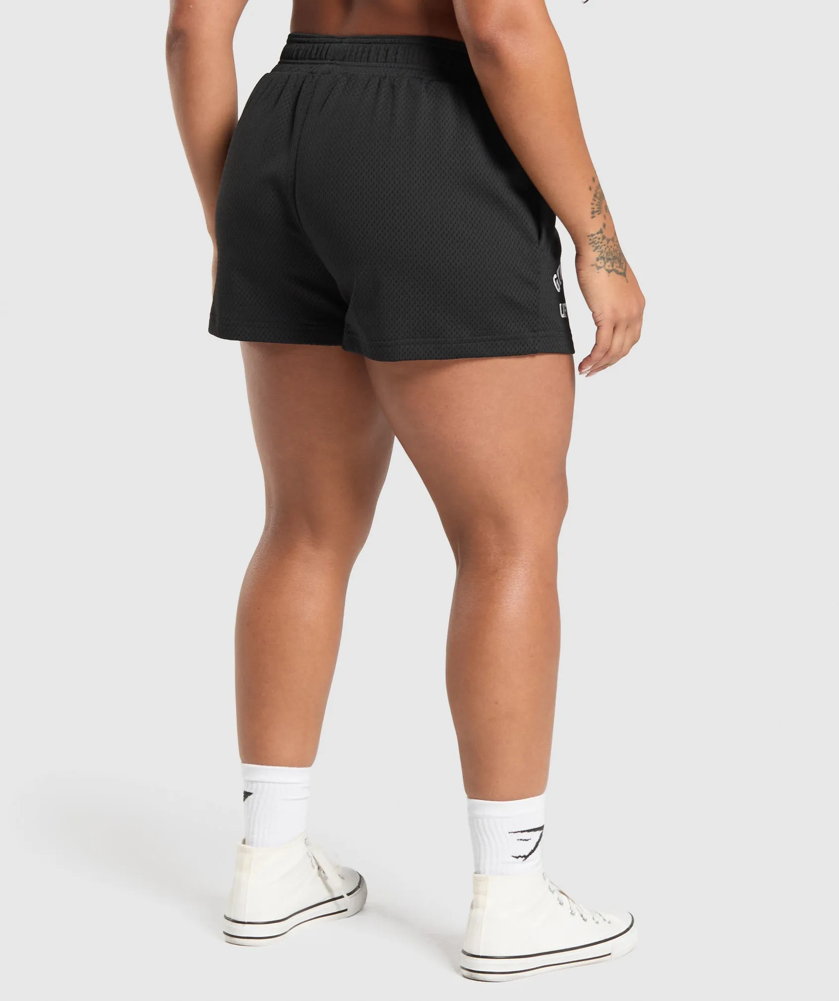 Gymshark Lifting Club Mesh 5" Shorts - Black sold by Gymshark product image thumbnail 2