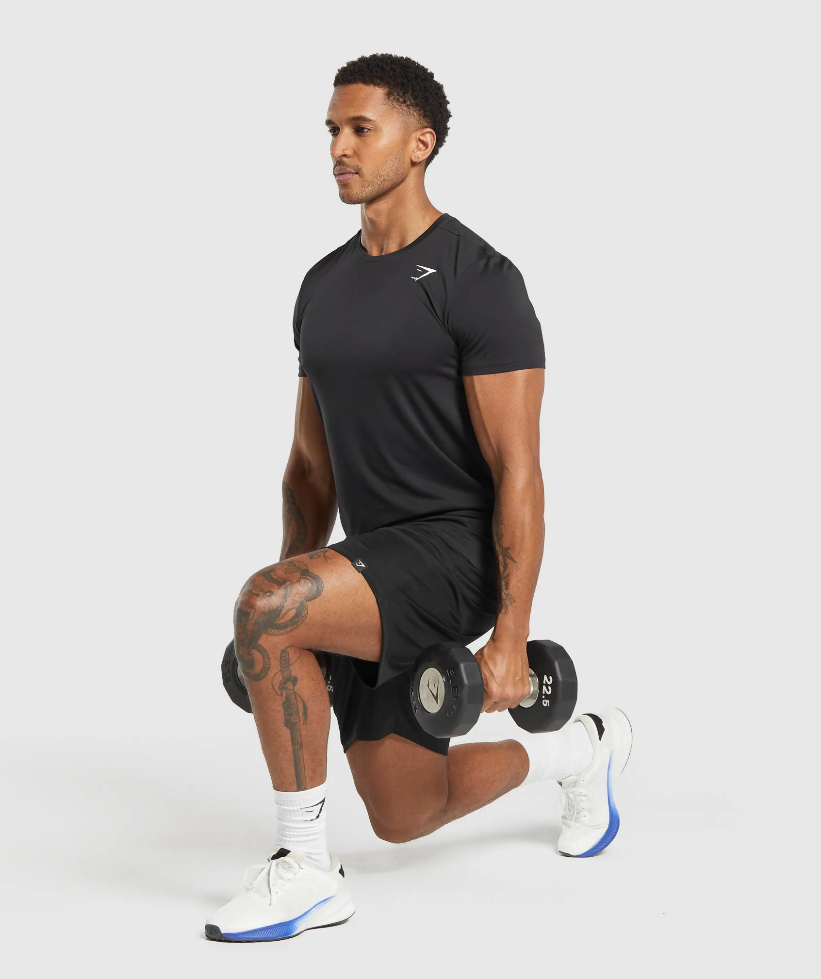 Gymshark Training Shorts - Black sold by Gymshark product image thumbnail 4