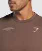 Gymshark Conditioning Club Oversized T-Shirt - Walnut Brown sold by Gymshark