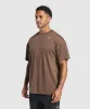 Gymshark Conditioning Club Oversized T-Shirt - Walnut Brown sold by Gymshark