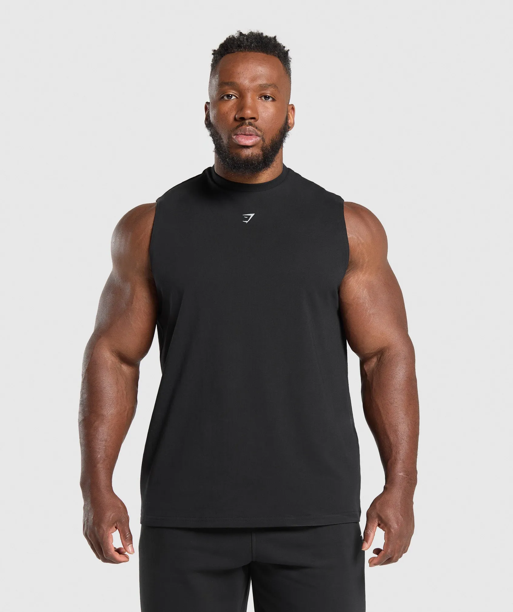 Gymshark Heavy Duty Tank - Black sold by Gymshark product image thumbnail 2