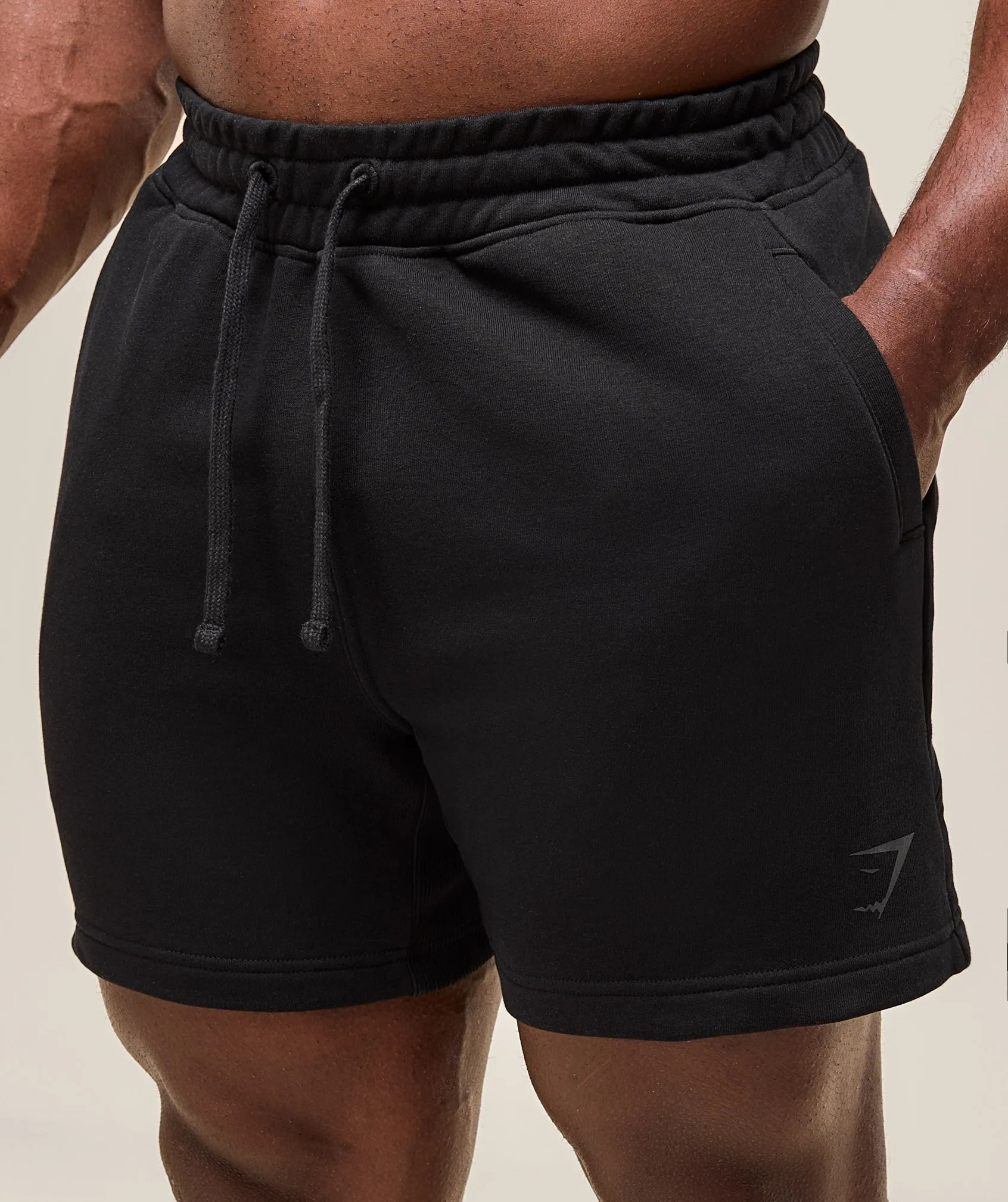 Gymshark Power 5" Shorts - Black sold by Gymshark product image thumbnail 5