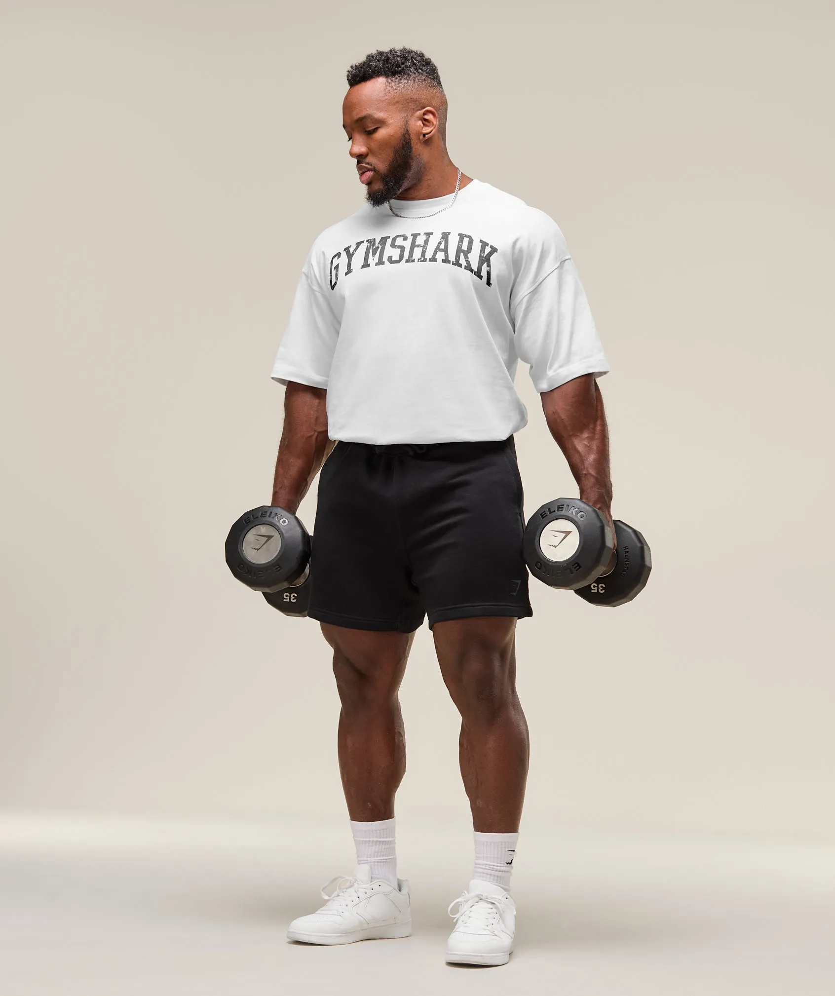 Gymshark Power 5" Shorts - Black sold by Gymshark product image thumbnail 4