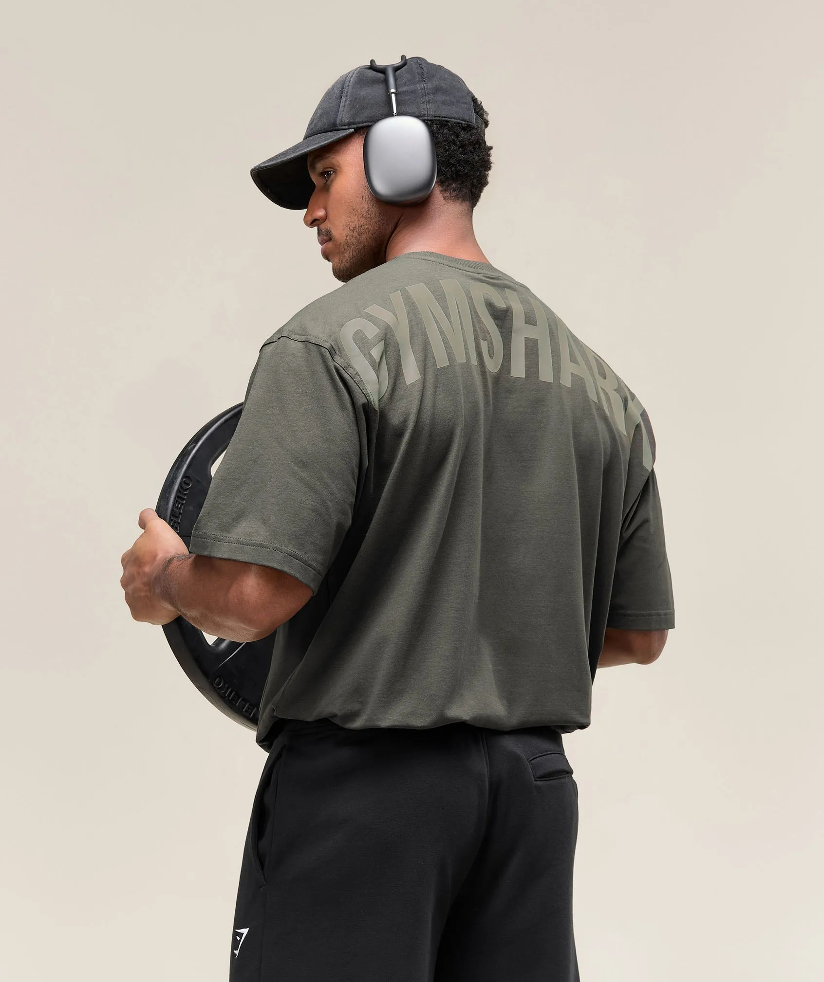 Gymshark Power T-Shirt - Strength Green sold by Gymshark