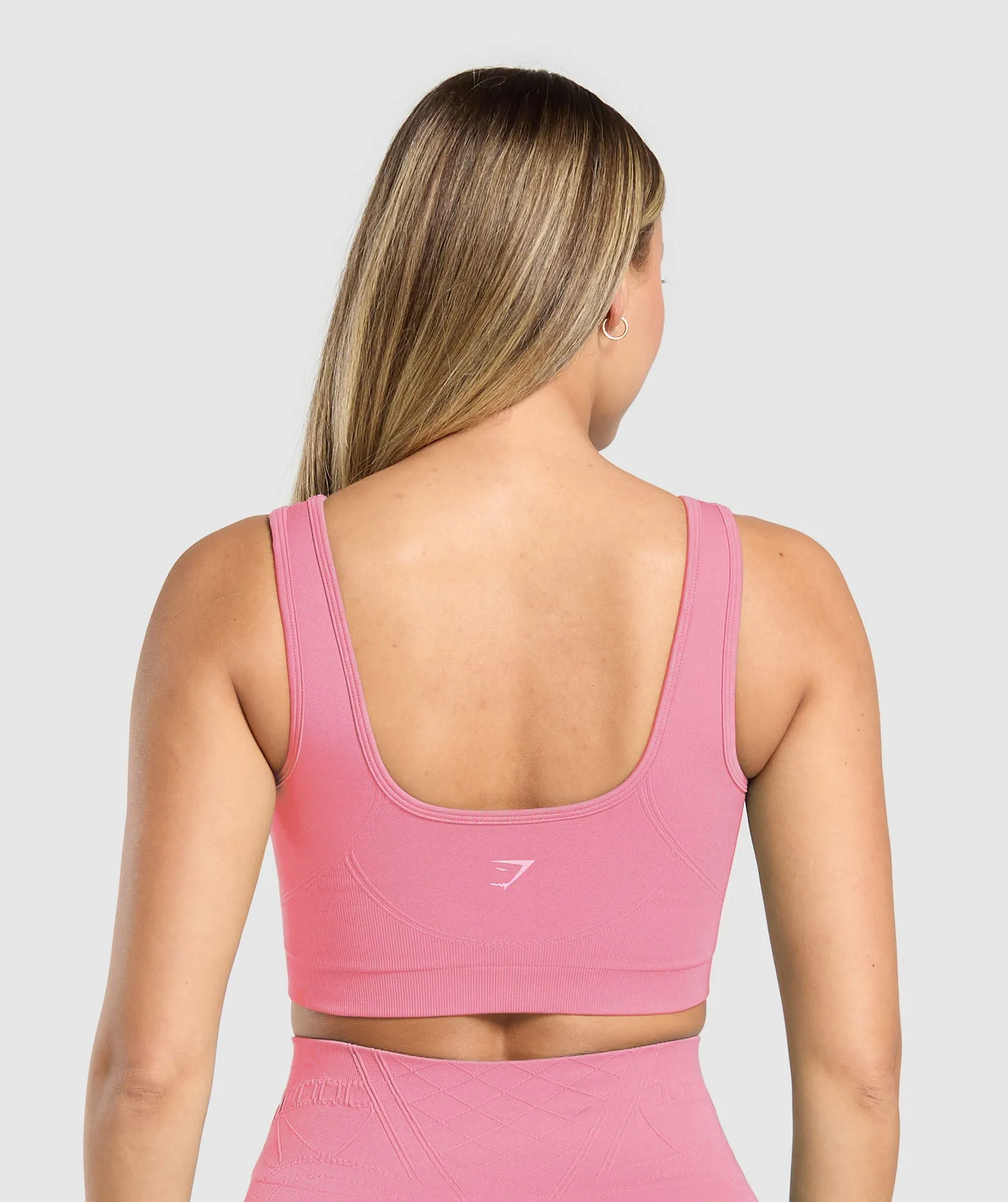 Gymshark Corset Seamless Sports Bra - Sunset Pink sold by Gymshark product image thumbnail 2