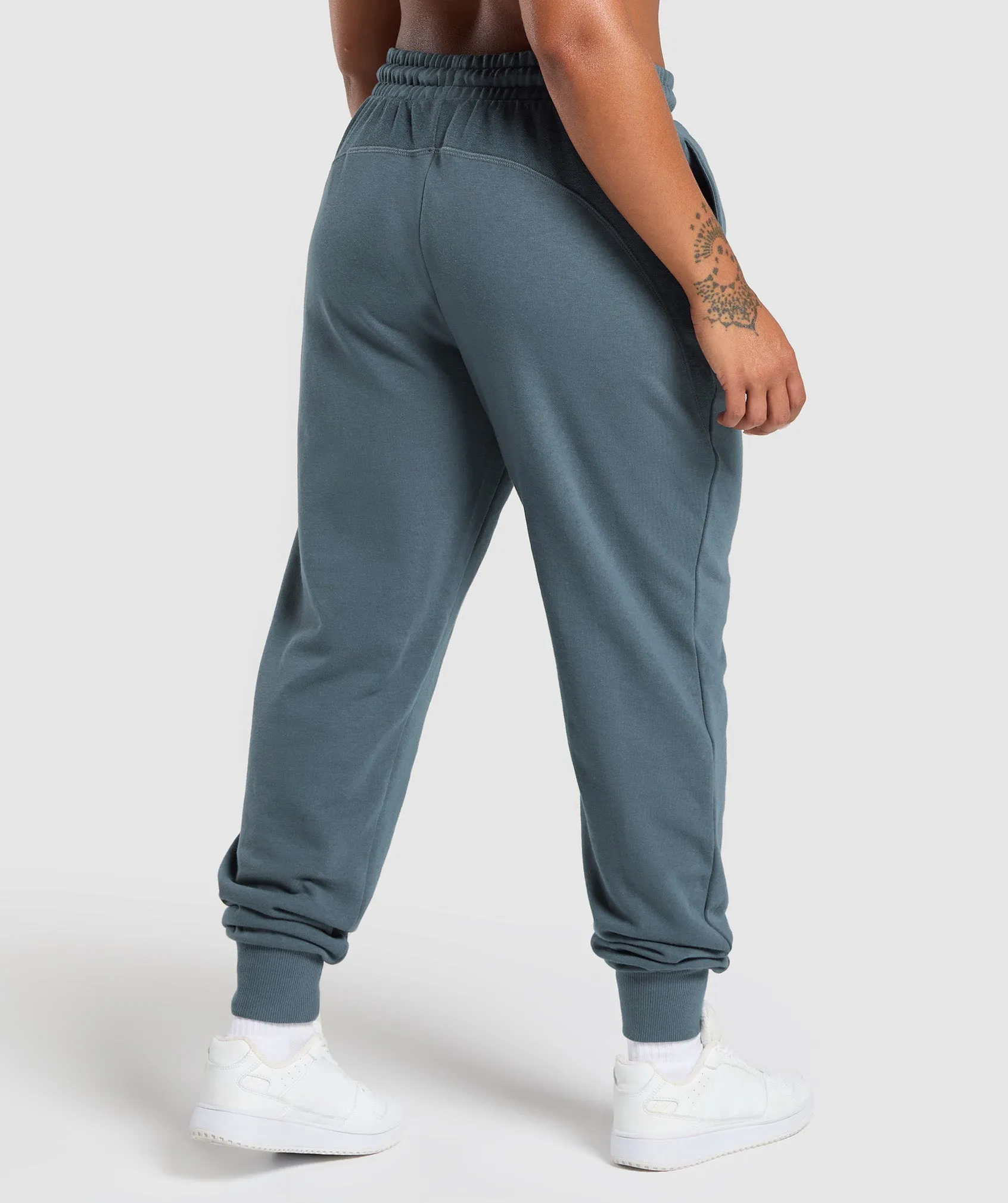 Gymshark Gymshark Power Joggers - Titanium Blue sold by Gymshark product image thumbnail 2