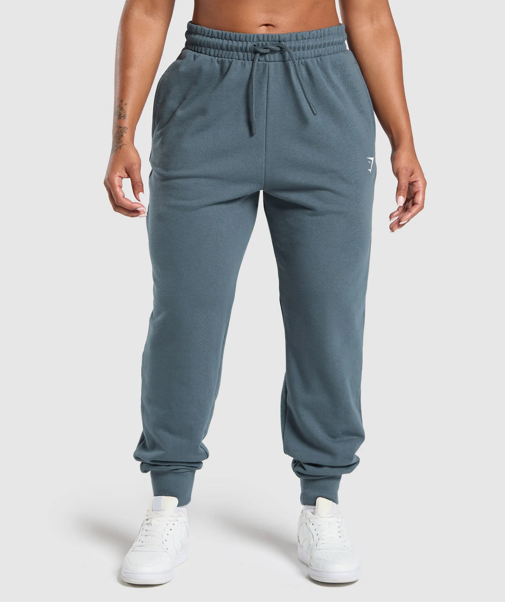 Gymshark Gymshark Power Joggers - Titanium Blue sold by Gymshark