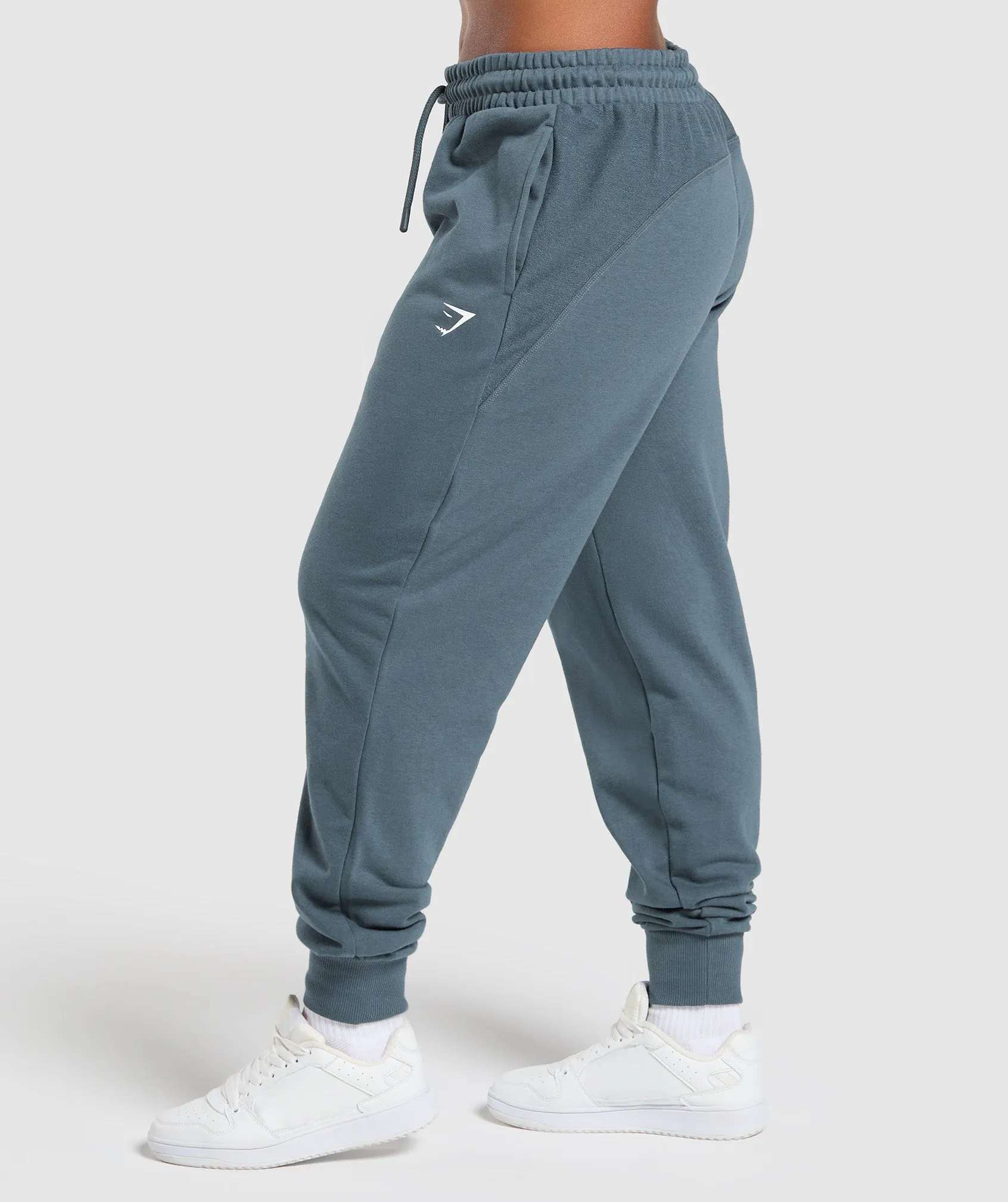 Gymshark Gymshark Power Joggers - Titanium Blue sold by Gymshark product image thumbnail 3