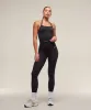 Gymshark Adapt X Whitney Animal Seamless Midi Tank - Black/Asphalt Grey sold by Gymshark