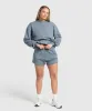 Gymshark Campus Classics Graphic Sweatshirt - Iron Blue sold by Gymshark