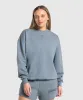 Gymshark Campus Classics Graphic Sweatshirt - Iron Blue sold by Gymshark