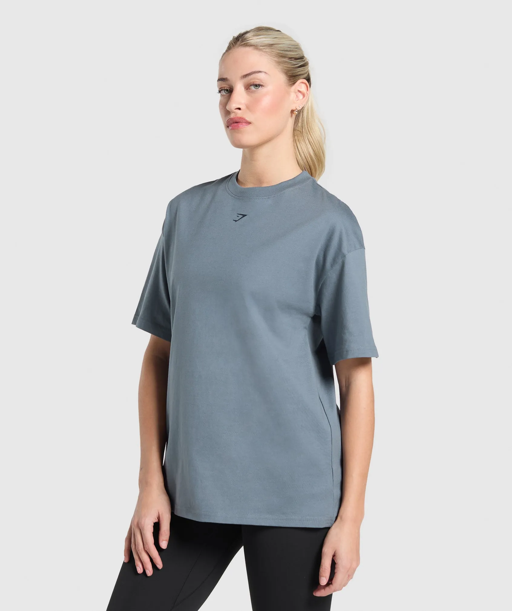 Gymshark Campus Classics Graphic T-Shirt - Iron Blue sold by Gymshark product image thumbnail 3