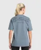 Gymshark Campus Classics Graphic T-Shirt - Iron Blue sold by Gymshark